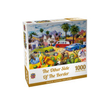 Masterpieces 1000 Piece Jigsaw Puzzle for Adults and Families - The Other Side of The Border - 19.25"x26.63"