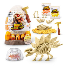 Robo Alive Fossil Find Amber Avontuur (Stegosaurus) van ZURU, Verrassingsbox en Dinosaurus Speelgoed