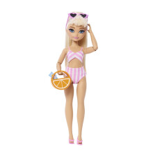 Barbie Traumfreundinnen Malibu Strandpuppe für Mädchen ab 4 Jahren