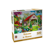 Masterpieces Welcome to Heaven Jigsaw Puzzle - 500 Pieces for Adults - Ages 15 and Up