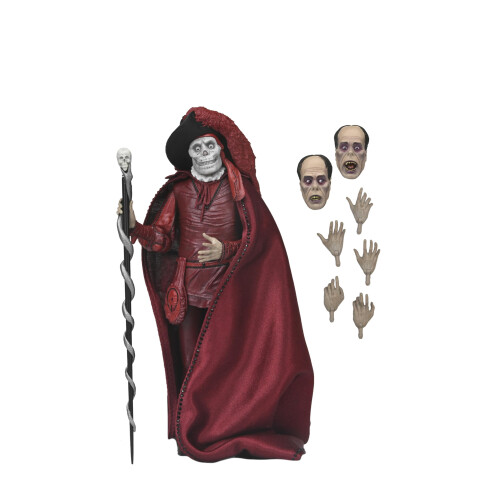 NECA Phantom der Oper (1925) - 18 cm Actionfigur - Phantom der Oper "Maske des Roten Todes"