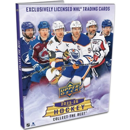 Upper Deck 2025-26 Serie 1 Hockey Binder Starter Kit