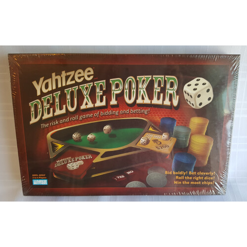 Hasbro Yahtzee Deluxe Poker Game