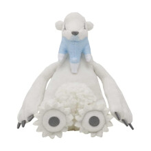 Pokemon Center: Sitting Cuties: Beartic Plush # 614 - Generatie 5 - 15 cm