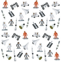 Safari Ltd. Ruimte Bulk Bag - Set van Ruimte Verkenning Speelgoed - 48 Stuks voor Kinderen 3+