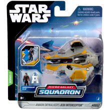 STAR WARS - Anakin Skywalkers Jedi Interceptor #0057 - Micro Galaxy Squadron Serie 3