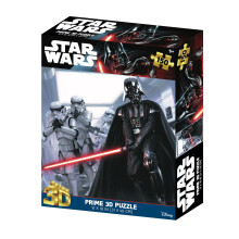 Prime 3D Star Wars Lucas Puzzel - 300 Stuk 3D Lenticulair Legpuzzel voor Gezinnen & Volwassenen, 12"x18" Film Puzzel