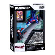 Fandrop MV06 - Spider-Man VS. Spider-Man 2099, A Displayable Diorama, Artifacts & Scene Marker That Creates an Elite Display to Enhance The Collection