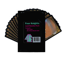 Four Knights: MTG TCG Basis Land Booster Pack 100 Kaarten 20 van Elke Kleur