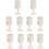 10Pcs Miniature Cup Joli Modèle de Goblet DIY Jouet de Maison de Poupée 1