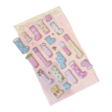 Cartoon Foam Sticker for Scrapbooking Journal-lucky grass