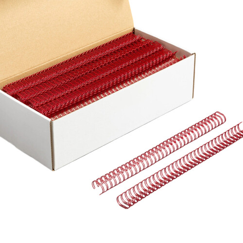100Pcs Professional Binding Rings Heavy Duty Metal Binding-F