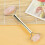 Natural Double Head Rose Quartz Jade Slimming Face Beauty Massage Roller (#03) 3