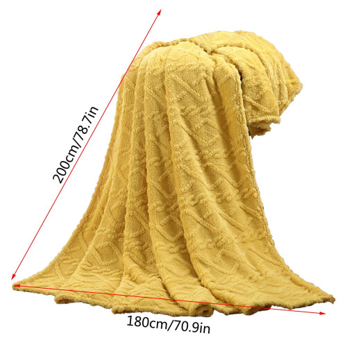 Coperta in flanella morbida e calda, 180x200 cm 2
