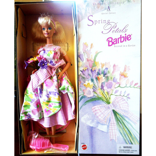 Barbie Mattel Avon Special Edition Spring Petals Barbie Doll Second in Series