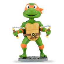 NECA Teenage Mutant Ninja Turtles (Classic) Head Knocker Michelangelo Toy Figure