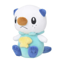 Pokemon Center: Sitting Cuties: Oshawott Plush # 501 - Generation 5 - 15 cm