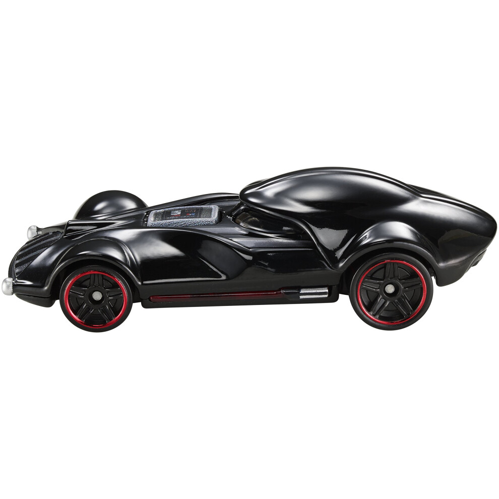 Mattel Hot Wheels Star Wars Darth Vader Character Car