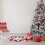 Conjunto de enfeites de Natal rosa blush 3