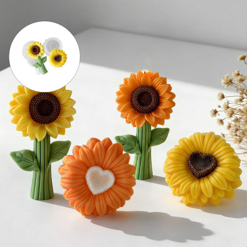 Gerbera Design Elastomeer gegoten, ideaal voor doe-het-zelf 1