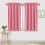 Blackout Curtains Bedroom Kitchen Thermal Insulation Light 4