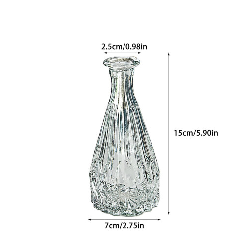 Vása Bud Gloine Glan Stíl Seanré 15cm 2