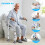 Toilet Frame for Disabled and Elderly, 150KG/300LBS 8