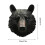 Animal Head Wall Decor – Wolf, Leopard or Bear Bust 2