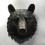 Animal Head Wall Decor – Wolf, Leopard or Bear Bust 3
