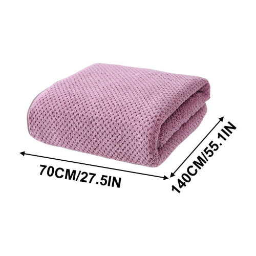 Serviette de bain en velours de luxe 71 x 140 cm 1