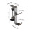 Adjustable Desk Edge Hook for Bags and Headphones 2