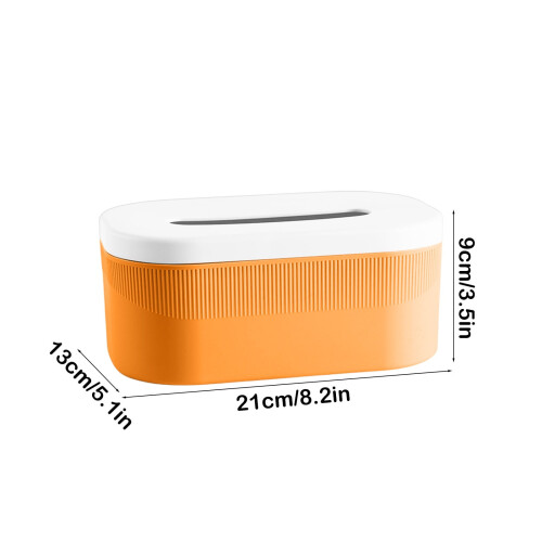 Couvercle rectangulaire pour boîte de mouchoirs Kleenex 2