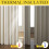 Blackout Linen Curtains with Thermal White Liner Beige 3