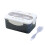 Microwave-Safe Plastic Lunch Box 7.24 x 5.28 x 3.07 in 2