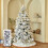 24-Piece Shatterproof Christmas Baubles 40 mm Silver 2