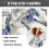 Polyester sommerfuglstoltrekk 2 stk 3