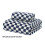 Velvet Bath Towel Checkerboard Design Soft Absorbent 2