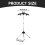 Adjustable Folding Steamer Stand for Clothes, 85–160 cm 3