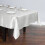 Toalha de mesa retangular de cetim marfim 60x102 polegadas 5