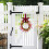 Spring Door Wreath – Artificial Greenery, 30 cm, Indoor & 4