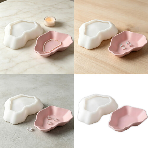 Easy Release Sturdy Silicone Mold Portable for Irregular Plaster 1