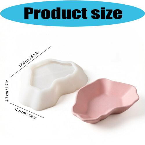 Easy Release Sturdy Silicone Mold Portable for Irregular Plaster 2