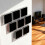 Wall Mount Storage Solution CDs Case Display Holder Transparent 5
