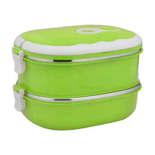 28oz Isolierte Edelstahl-Bento-Box mit 2 Fächern 1