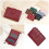 Women Small Compact Wallets Pu Leather Clutch Purses Card-Black 3