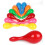 Μουσικό Όργανο Neon Maracas 12 Τεμάχια 6 Ίντσες 6 Χρώματα 5
