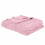 Fleece Throw Blanket Brown 100 x 150 cm 2