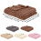 Fleece Throw Blanket Brown 100 x 150 cm 3