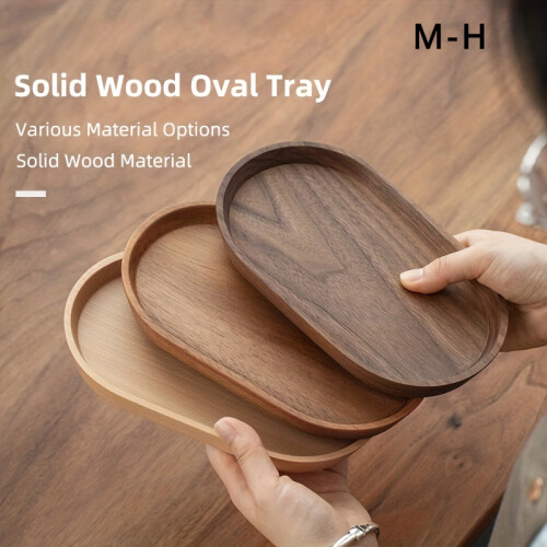 Wooden Bread Plate Round 18 cm 1