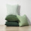 Fodere per cuscini in velluto a coste 60x60 cm, set da 4 5